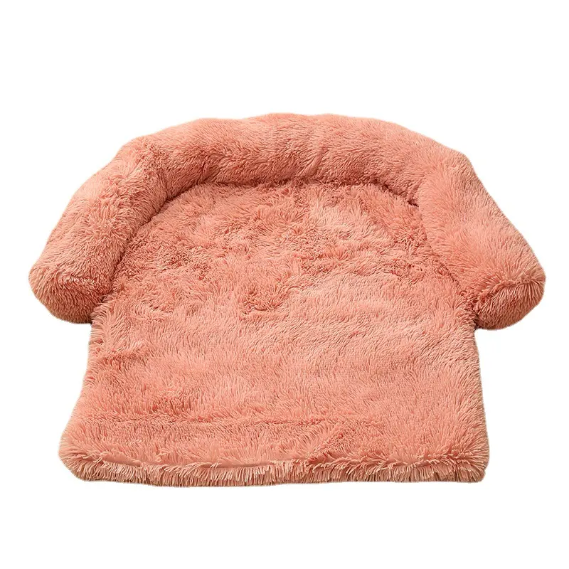 Plush pet sofa mat with soft and cozy material for ultimate comfort, perfect for dog or cat relaxation and furniture protection by Xianzhuo Tech