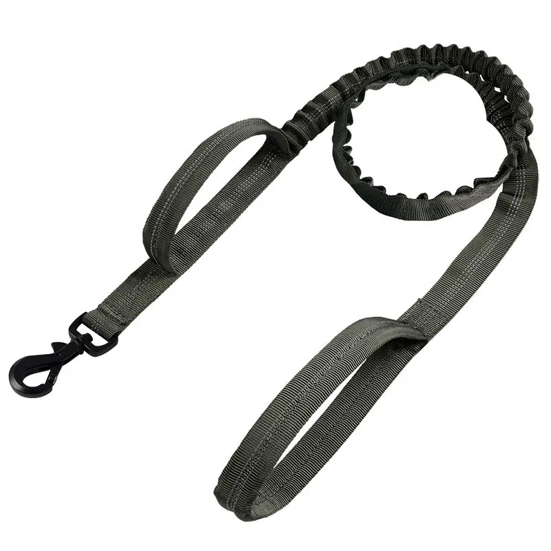 Durable black dog leash with high-strength material for secure and comfortable daily walking by Xianzhuo Tech