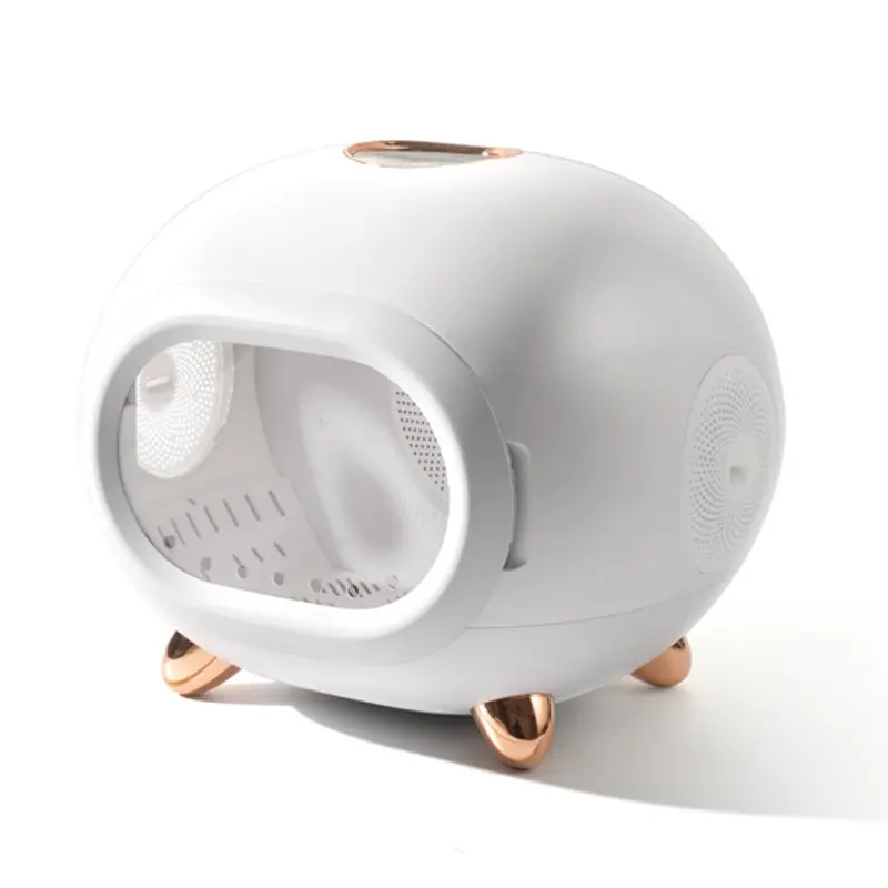 Professional smart pet drying box with intelligent constant temperature control for safe pet grooming by Xianzhuo Tech