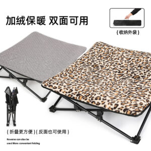 Thickened, warm, reversible elevated pet bed