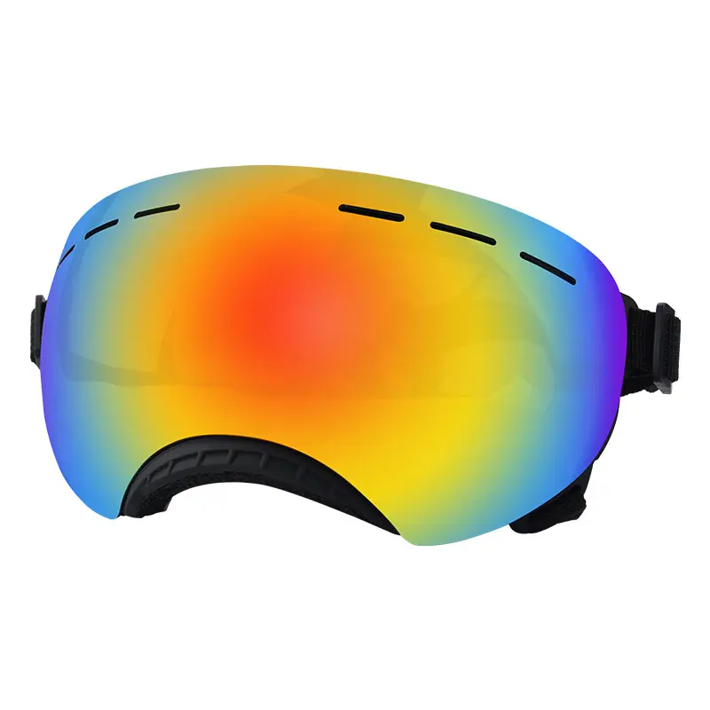 Clip-on dog goggles featuring a U.S. design patent.