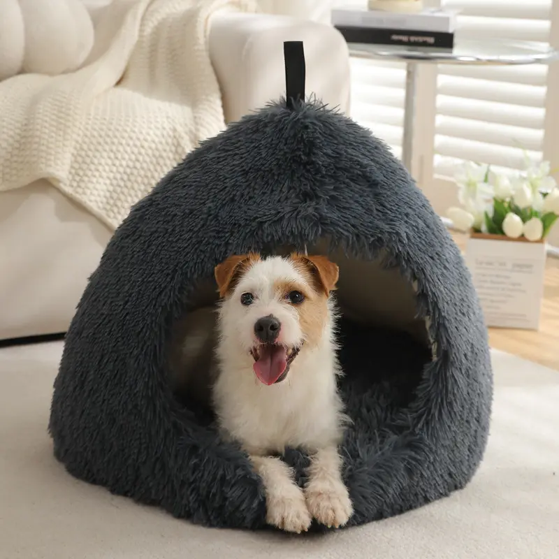 Warm Winter Pet Bed – Suitable for Cats and Dogs